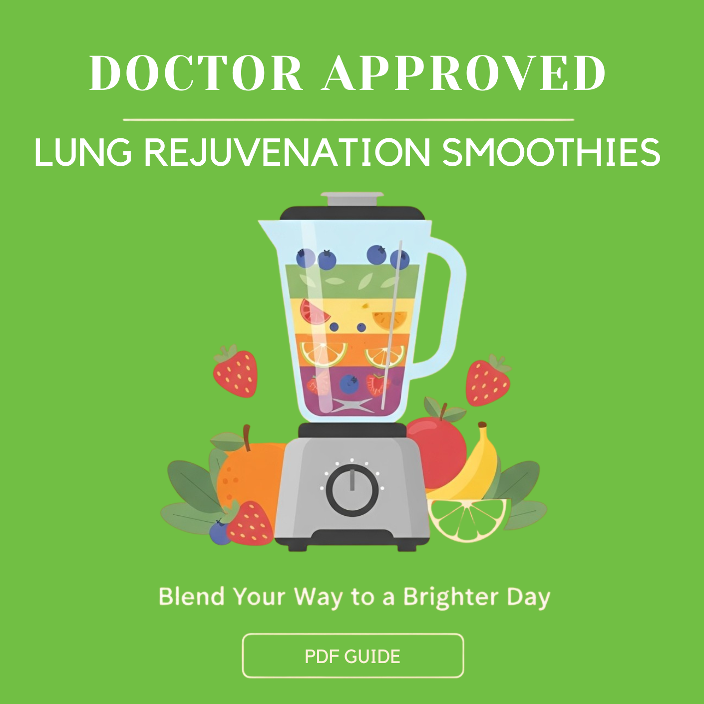 Batidos para rejuvenecer los pulmones, aprobados por médicos